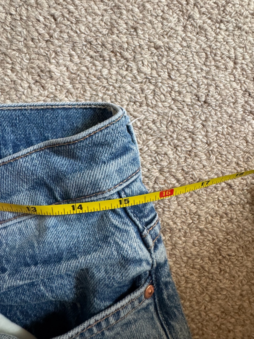 MOTHER Superior Denim Mid Rise Tunnel Vision Sneak in I'm a Winner Size 28 - Picture 11 of 13